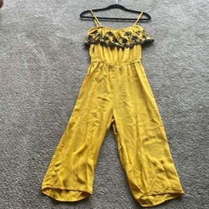 Yellow jumpsuit